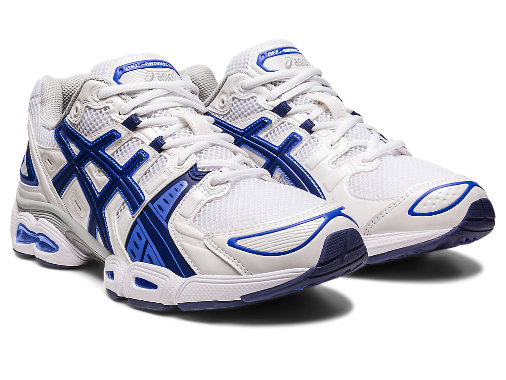 Sneakers Asics Gel-Nimbus 9 Masculino Branco Azul Anil Azuis | 9036-SOMBL