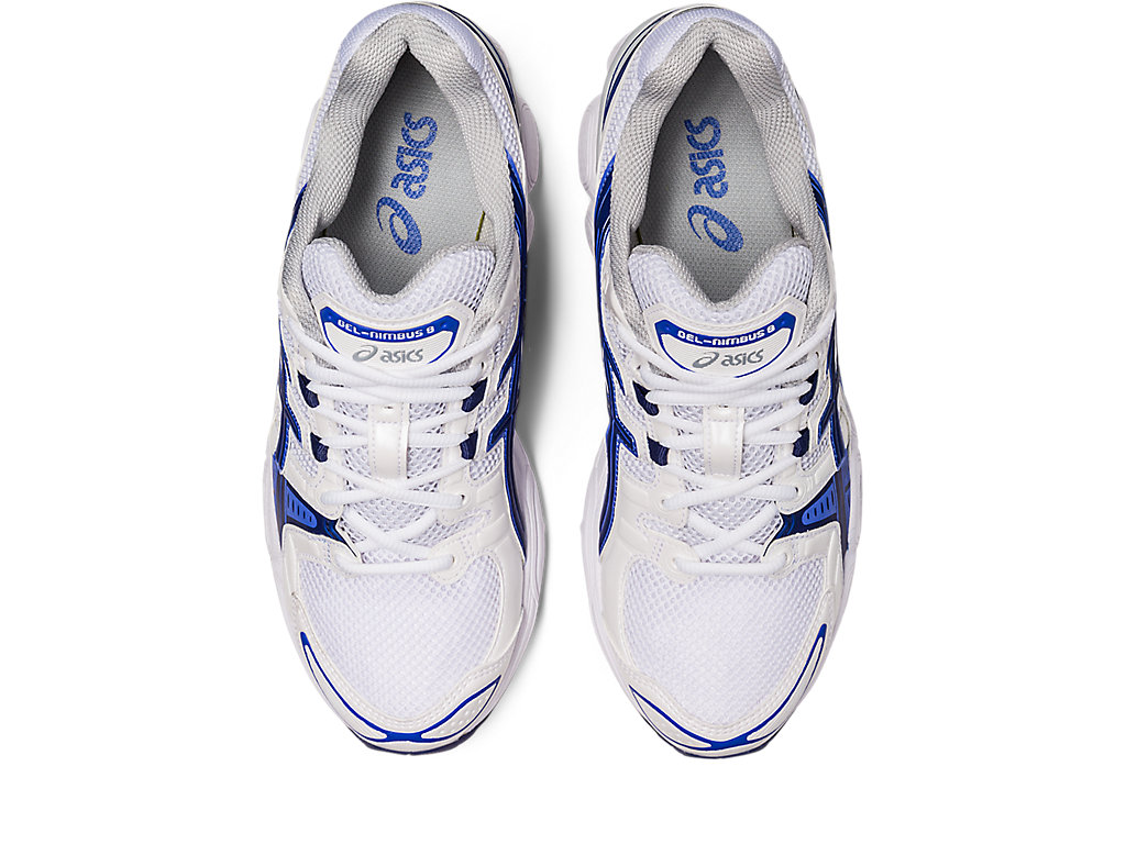 Sneakers Asics Gel-Nimbus 9 Masculino Branco Azul Anil Azuis | 9036-SOMBL