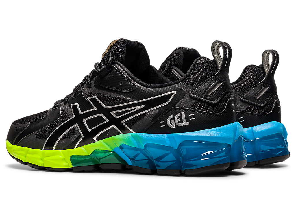 Sneakers Asics Gel-Quantum 180 6 Grade School Criança Pretas Azuis | 3820-FXZYR