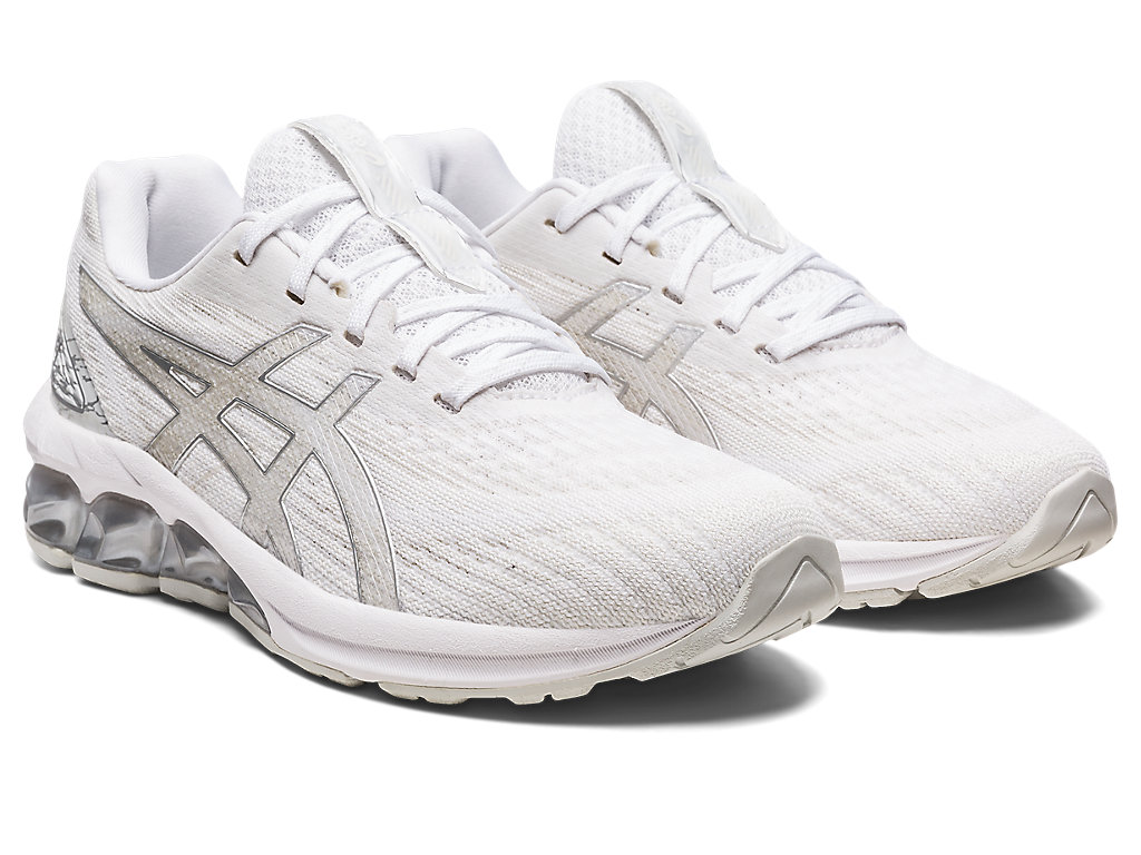 Sneakers Asics Gel-Quantum 180 Vii Feminino Branco Prateadas | 5180-PHRLX