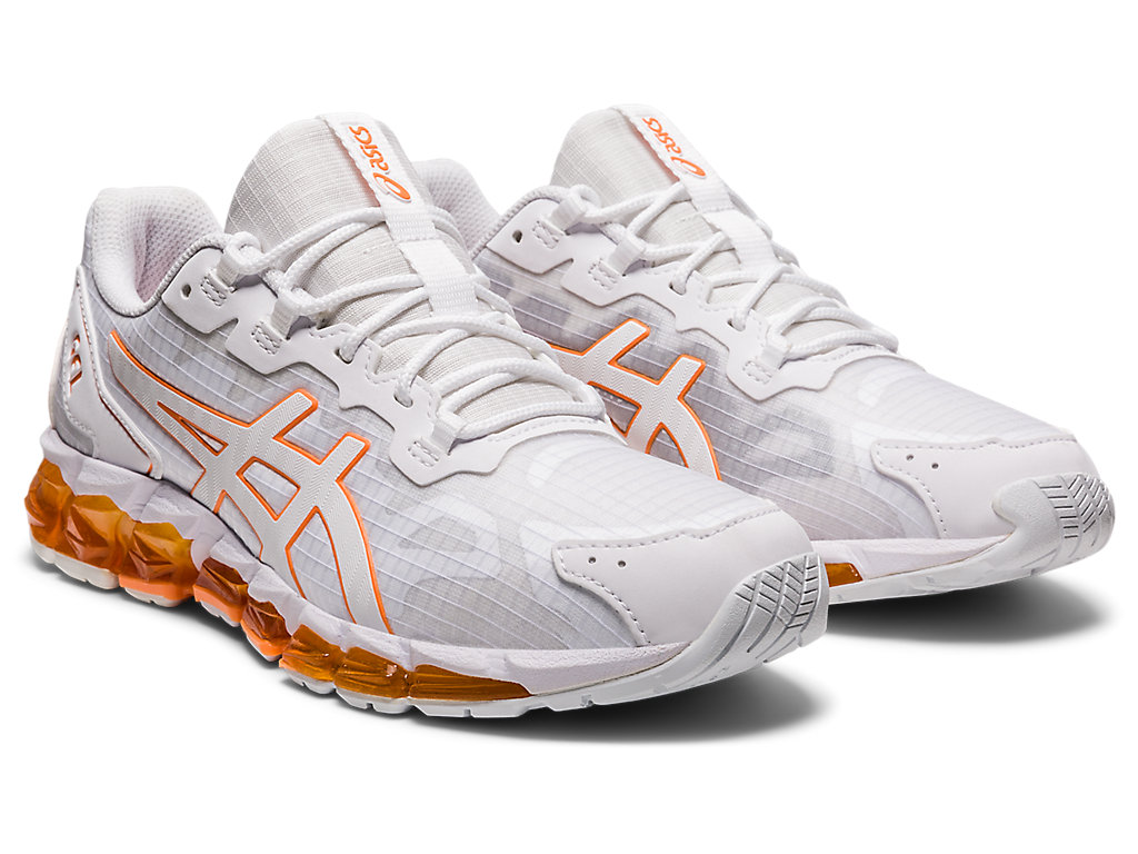 Sneakers Asics Gel-Quantum 360 6 Feminino Branco Laranja Coral | 0398-MEVGB