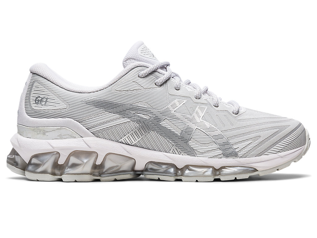 Sneakers Asics Gel-Quantum 360 Vii Feminino Branco Prateadas | 6751-BHQCL