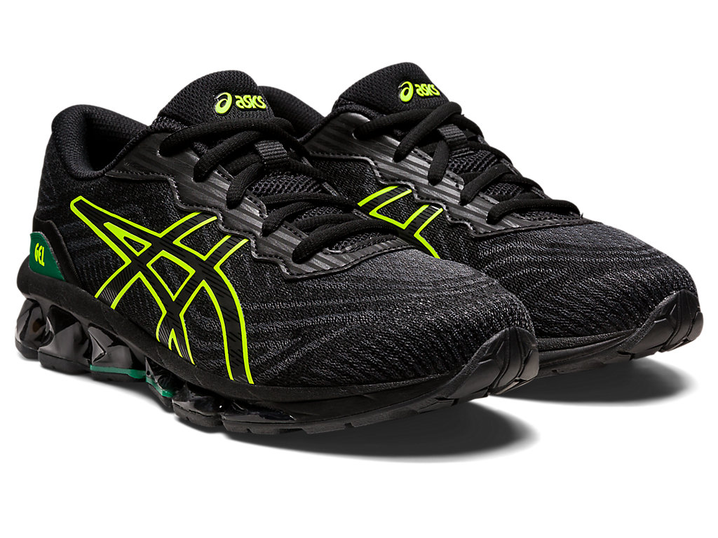 Sneakers Asics Gel-Quantum 360 Vii Grade School Criança Pretas Amarelas | 9241-ENPGU