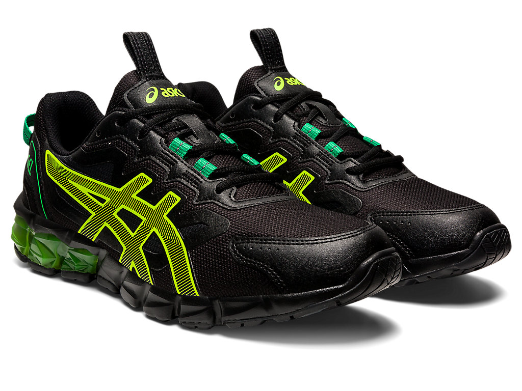 Sneakers Asics Gel-Quantum 90 3 Feminino Pretas Amarelas | 0213-FLHQO