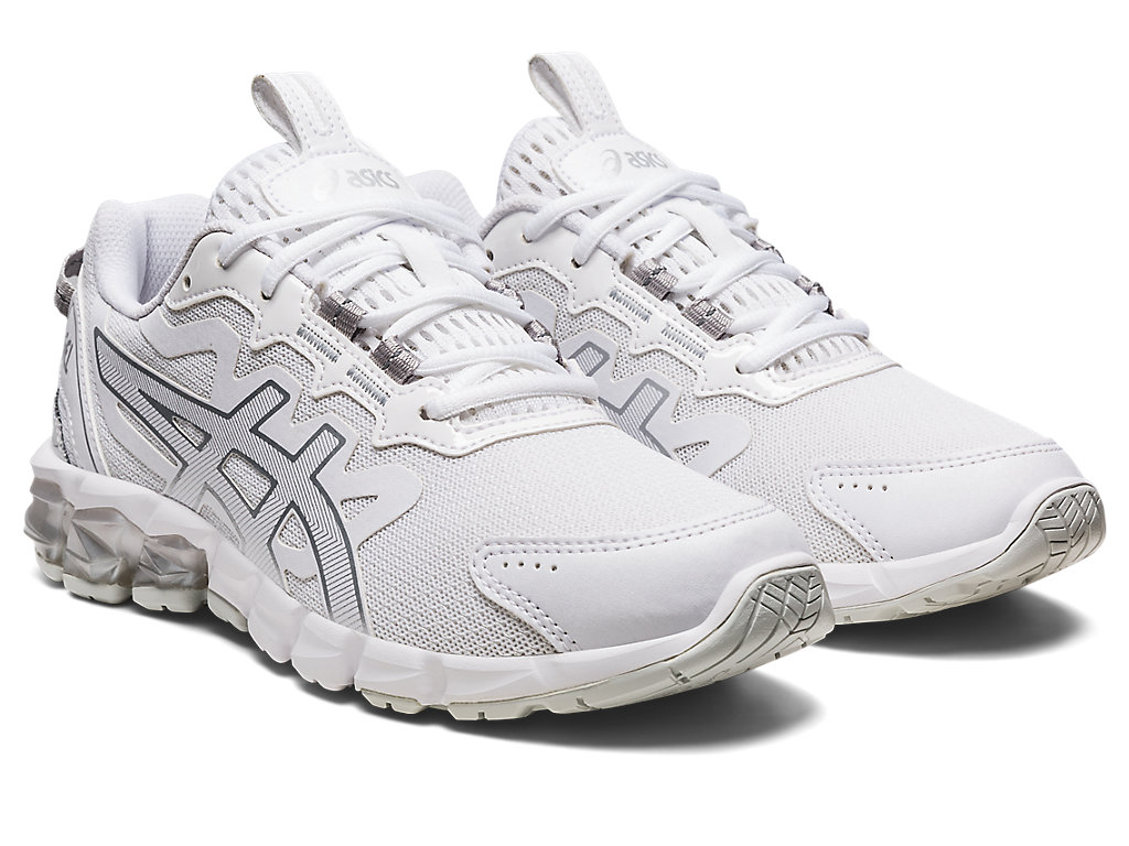 Sneakers Asics Gel-Quantum 90 Feminino Branco Prateadas | 2347-TEVYA