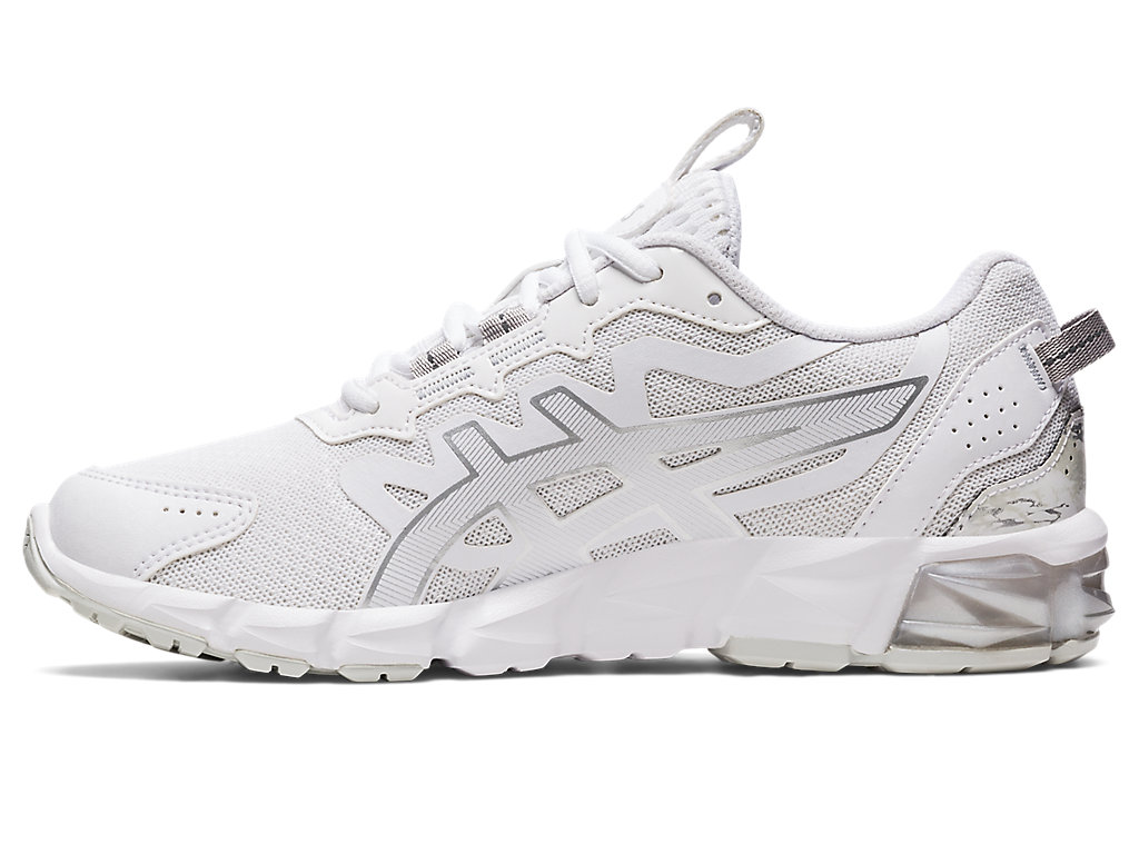 Sneakers Asics Gel-Quantum 90 Feminino Branco Prateadas | 2347-TEVYA