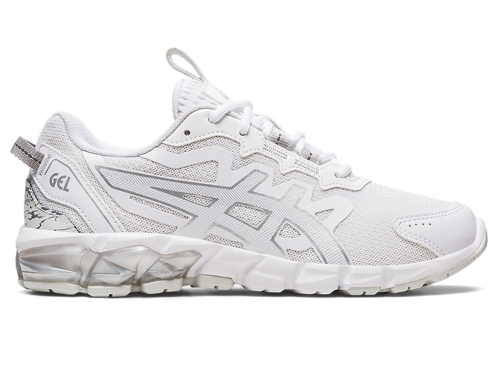 Sneakers Asics Gel-Quantum 90 Feminino Branco Prateadas | 2347-TEVYA