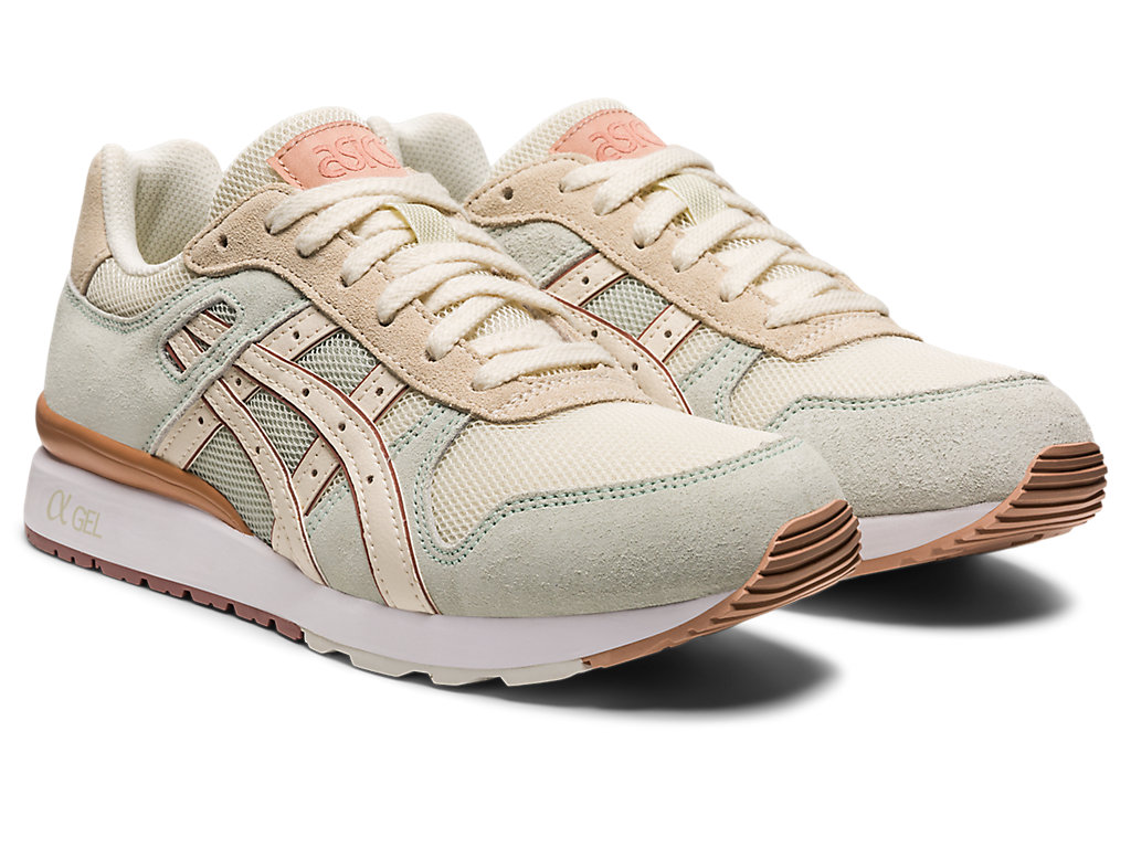 Sneakers Asics Gt-Ii Feminino Luz Verde Oliva Creme | 1503-BADEX