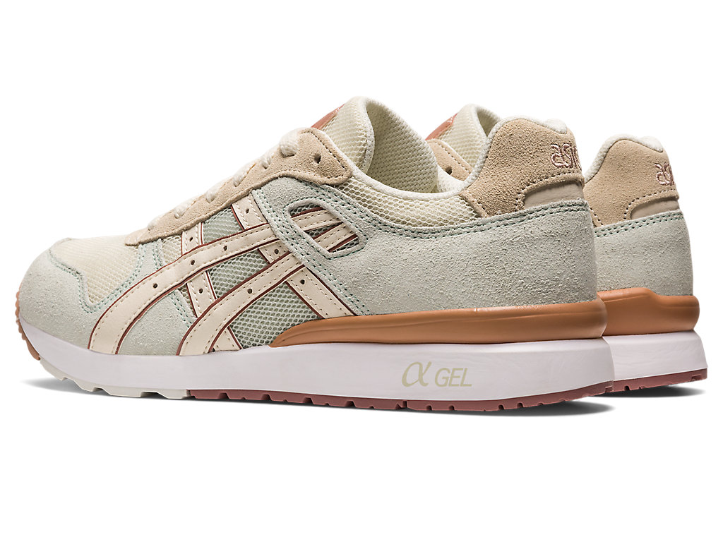 Sneakers Asics Gt-Ii Feminino Luz Verde Oliva Creme | 1503-BADEX