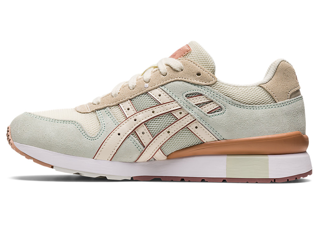 Sneakers Asics Gt-Ii Feminino Luz Verde Oliva Creme | 1503-BADEX