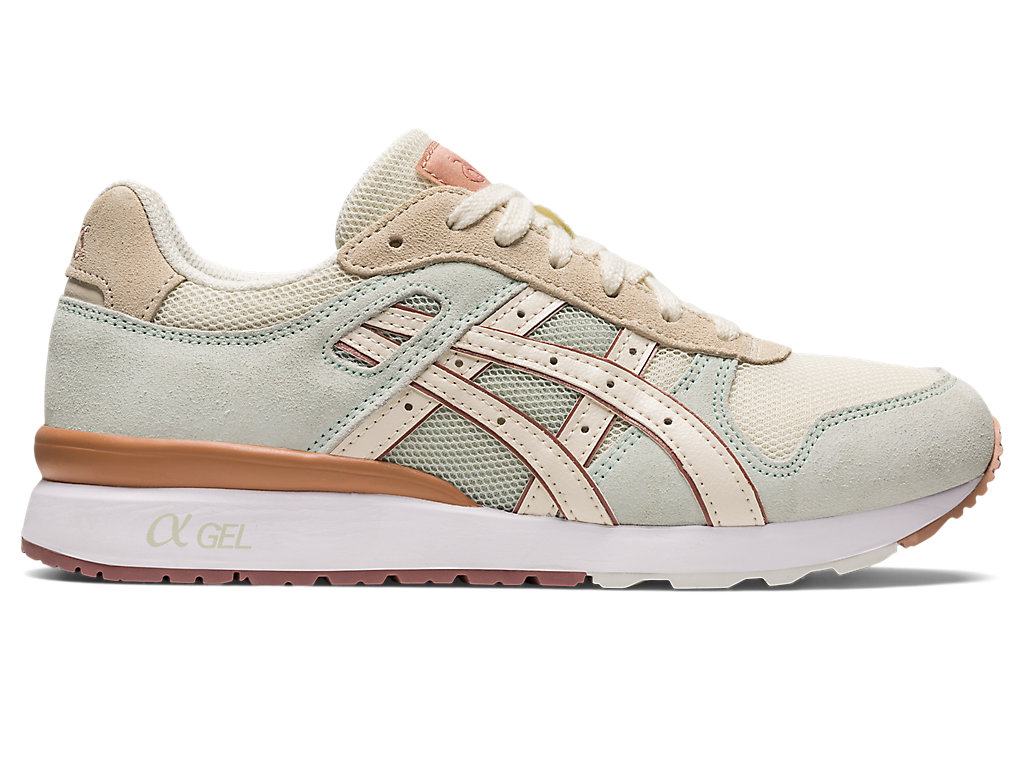 Sneakers Asics Gt-Ii Feminino Luz Verde Oliva Creme | 1503-BADEX