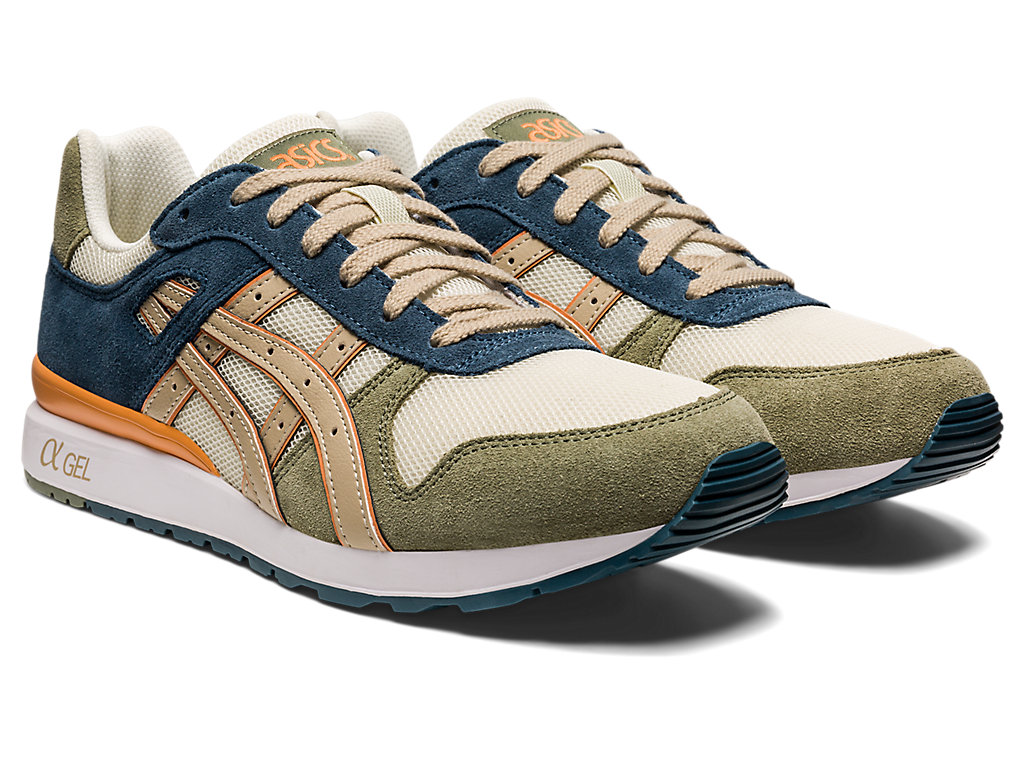 Sneakers Asics Gt-Ii Masculino Creme Cinzentas | 5927-MATUS