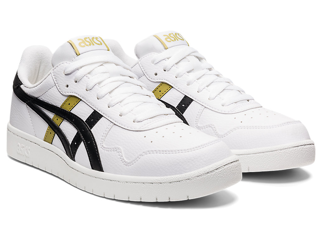 Sneakers Asics Japan S Feminino Branco Pretas | 9681-ALEXM