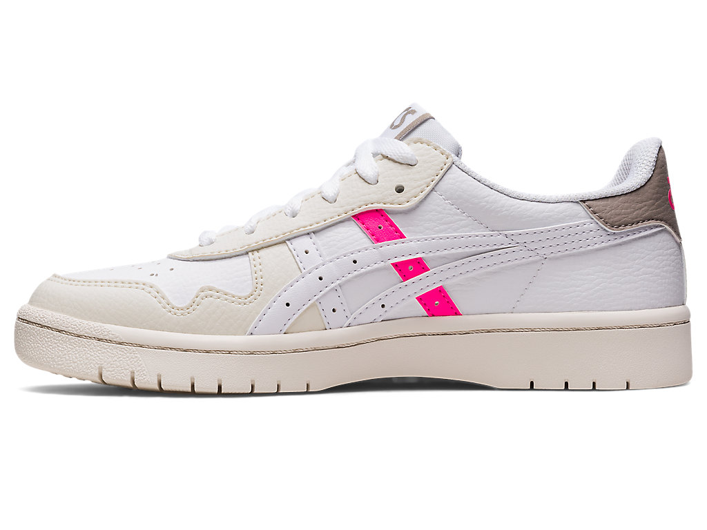 Sneakers Asics Japan S Feminino Branco Rosa | 0253-STAYG