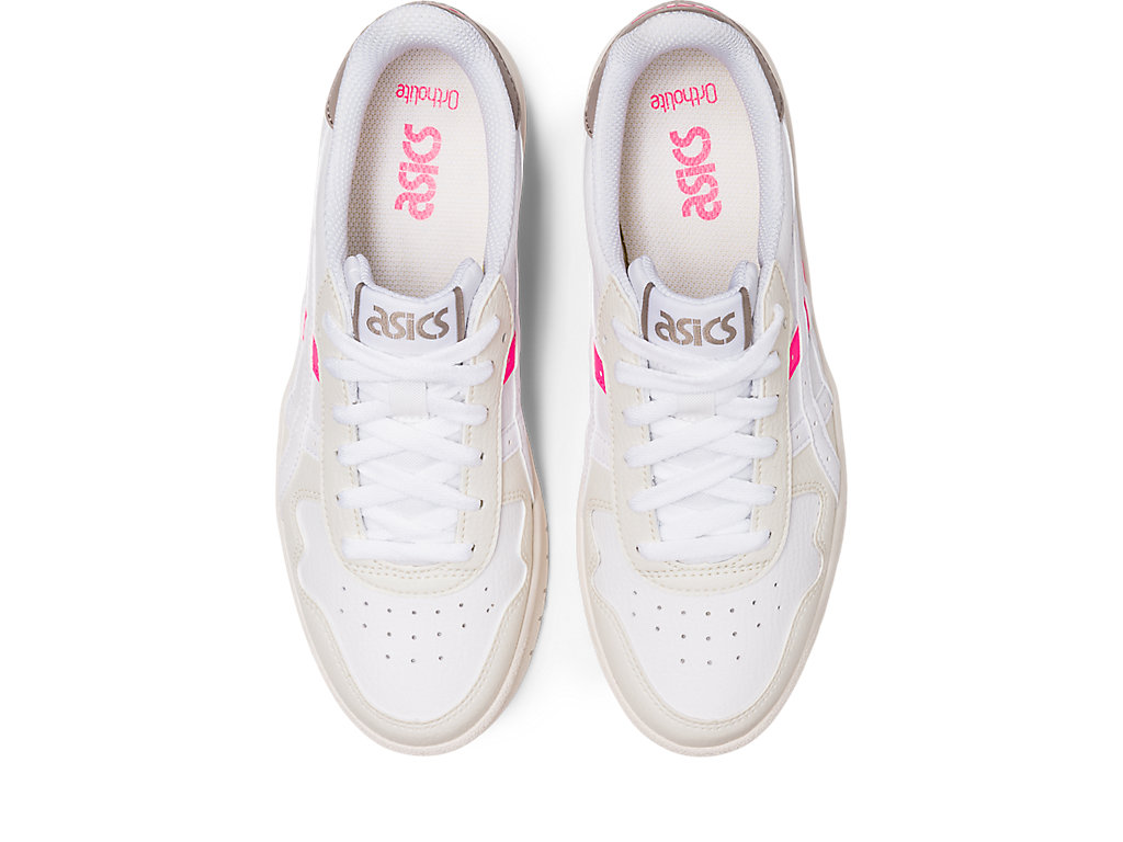 Sneakers Asics Japan S Feminino Branco Rosa | 0253-STAYG