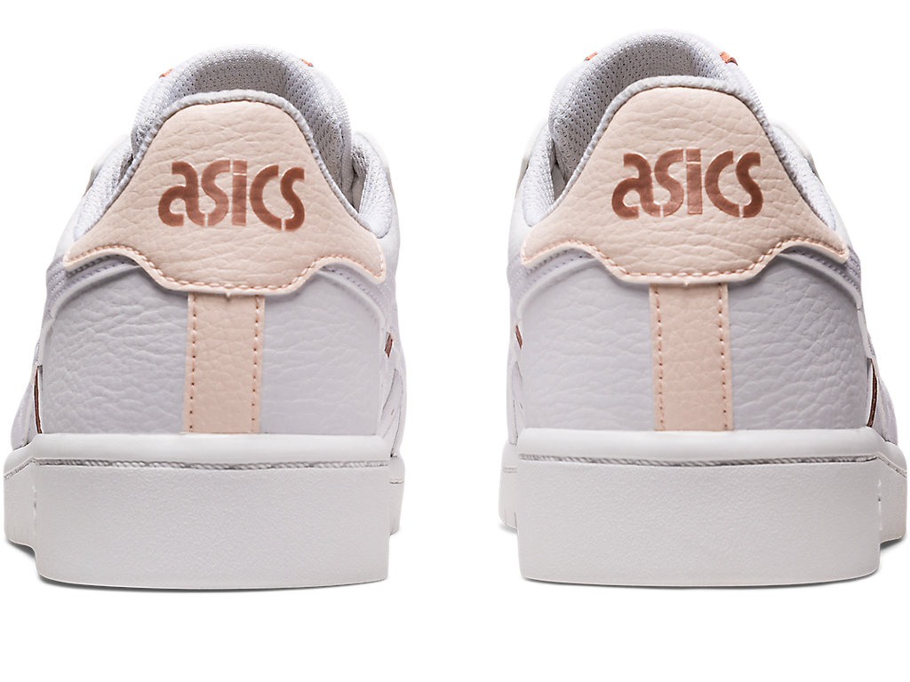 Sneakers Asics Japan S Feminino Branco Rosa Douradas | 9380-QEXBO