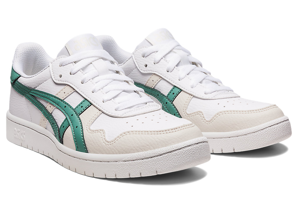 Sneakers Asics Japan S Feminino Branco Verde Oliva | 2480-UEVQL