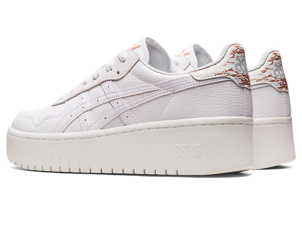 Sneakers Asics Japan S Pf Feminino Branco Branco | 2169-JREYF