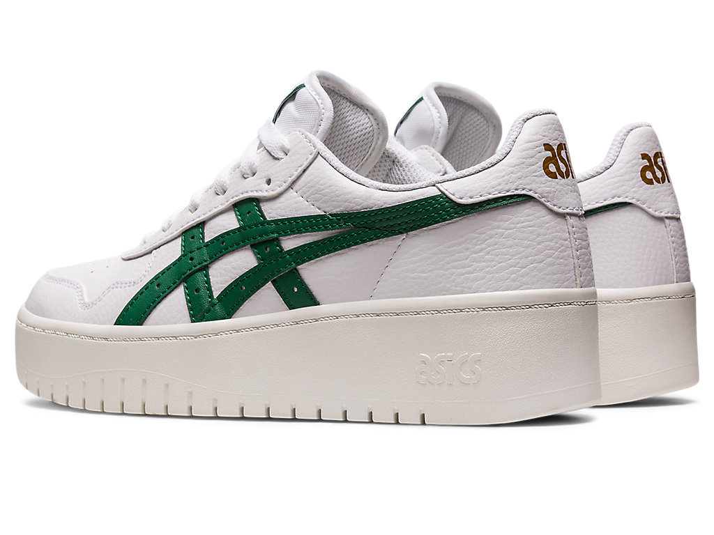 Sneakers Asics Japan S Pf Feminino Branco Verdes | 2869-ZSRIG