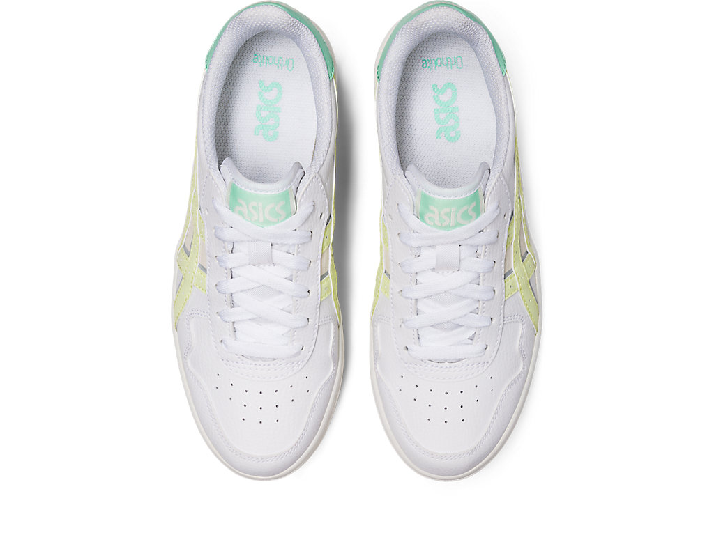 Sneakers Asics Japan S Pf Feminino Branco Amarelas | 3742-KPTNJ