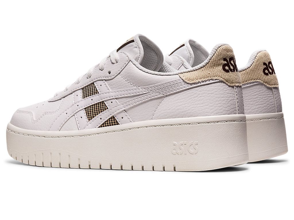 Sneakers Asics Japan S Pf Feminino Branco Luz Amarelas | 3791-KCXML