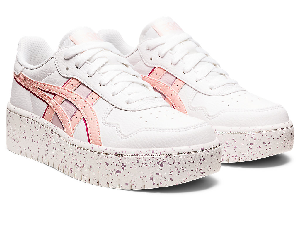 Sneakers Asics Japan S Pf Feminino Branco Rosa | 4362-NTECF