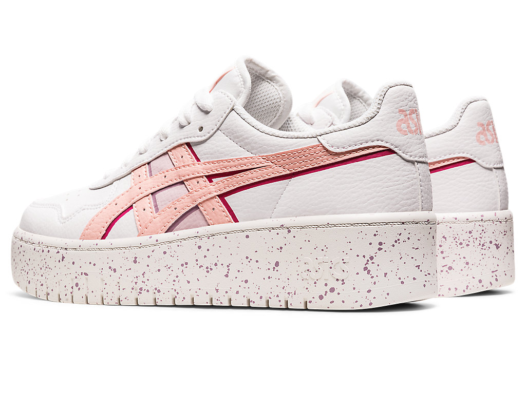 Sneakers Asics Japan S Pf Feminino Branco Rosa | 4362-NTECF