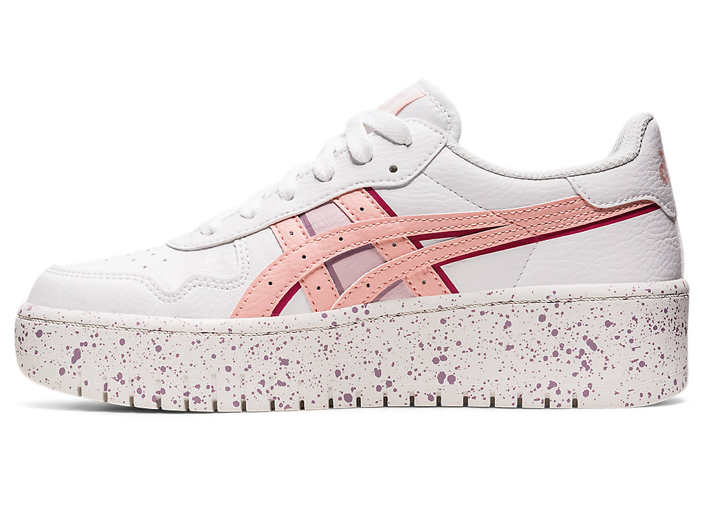 Sneakers Asics Japan S Pf Feminino Branco Rosa | 4362-NTECF