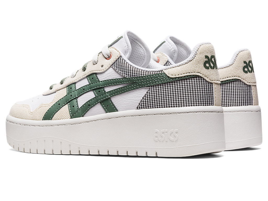 Sneakers Asics Japan S Pf Feminino Branco Verdes Escuro | 6213-WXJNU