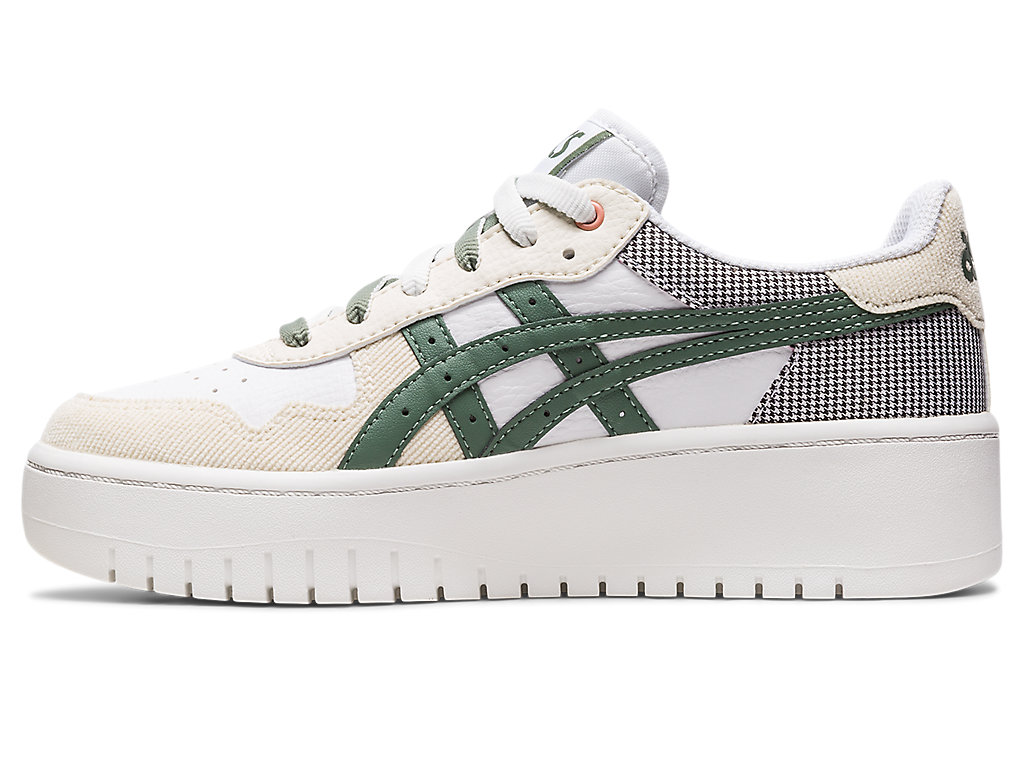 Sneakers Asics Japan S Pf Feminino Branco Verdes Escuro | 6213-WXJNU