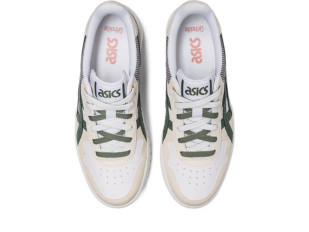 Sneakers Asics Japan S Pf Feminino Branco Verdes Escuro | 6213-WXJNU