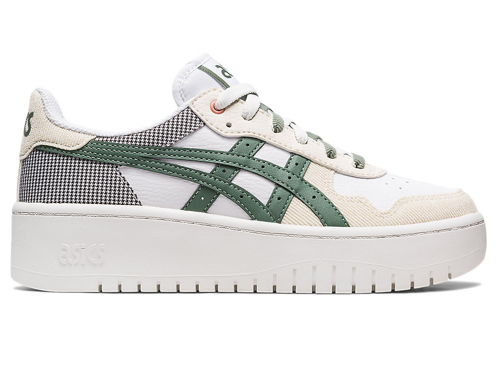 Sneakers Asics Japan S Pf Feminino Branco Verdes Escuro | 6213-WXJNU