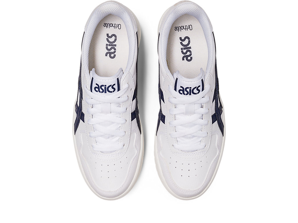 Sneakers Asics Japan S Pf Feminino Branco Azul Marinho | 6501-ASPDL