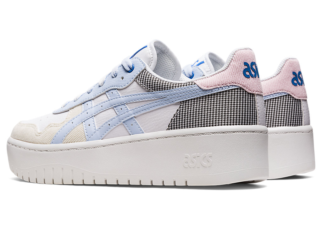 Sneakers Asics Japan S Pf Feminino Branco Azuis | 7640-GFBPV