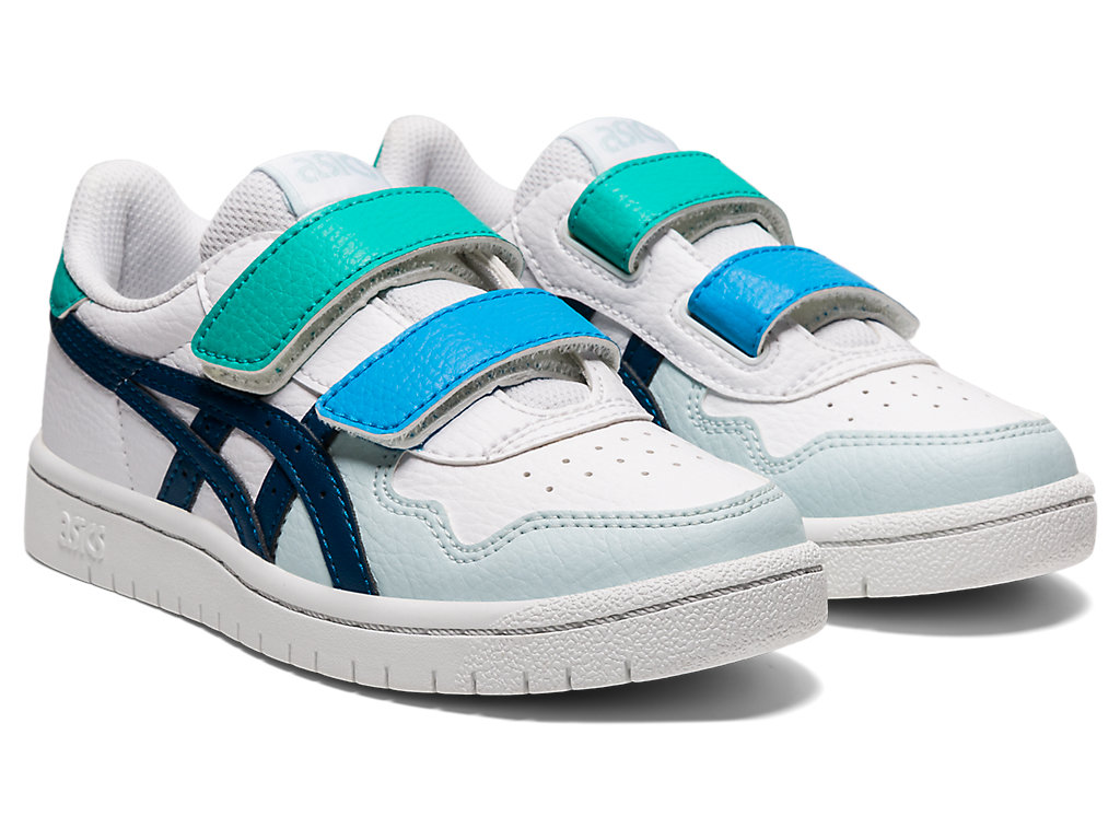 Sneakers Asics Japan S Pre-School Criança Branco Azuis | 2985-SNPKE