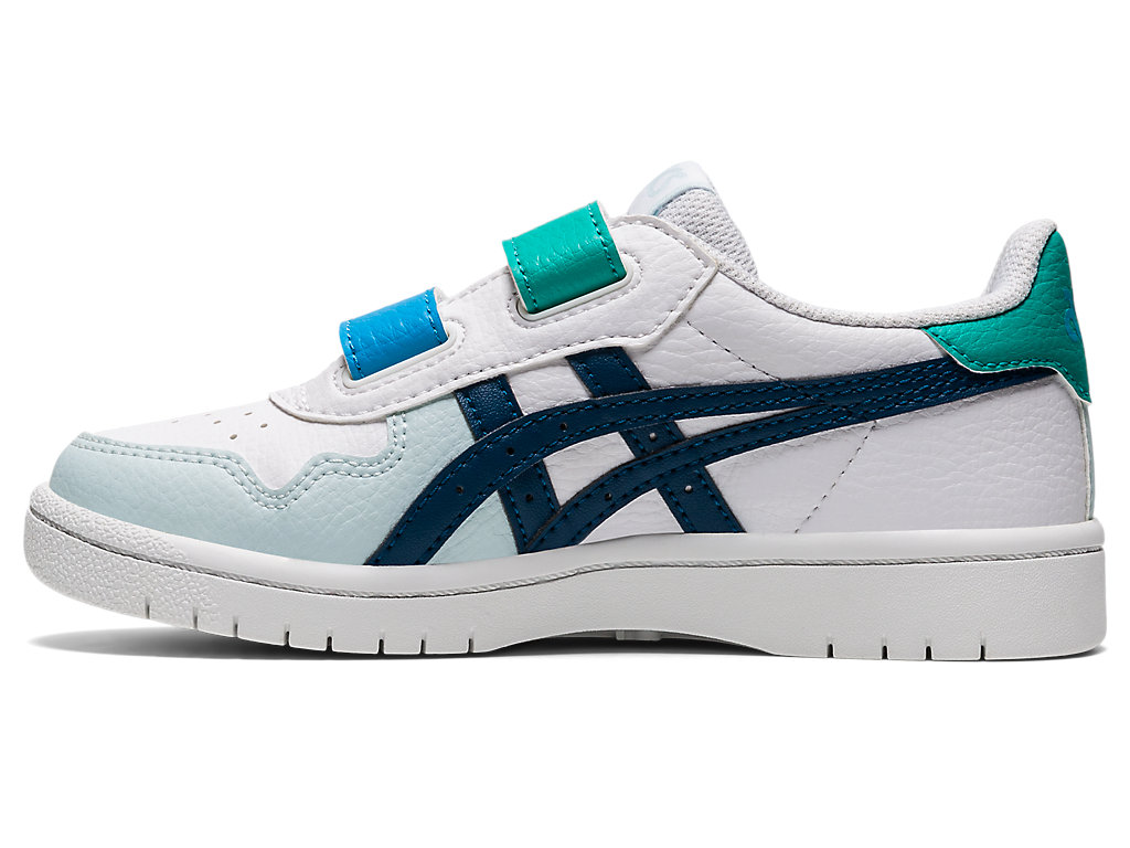 Sneakers Asics Japan S Pre-School Criança Branco Azuis | 2985-SNPKE