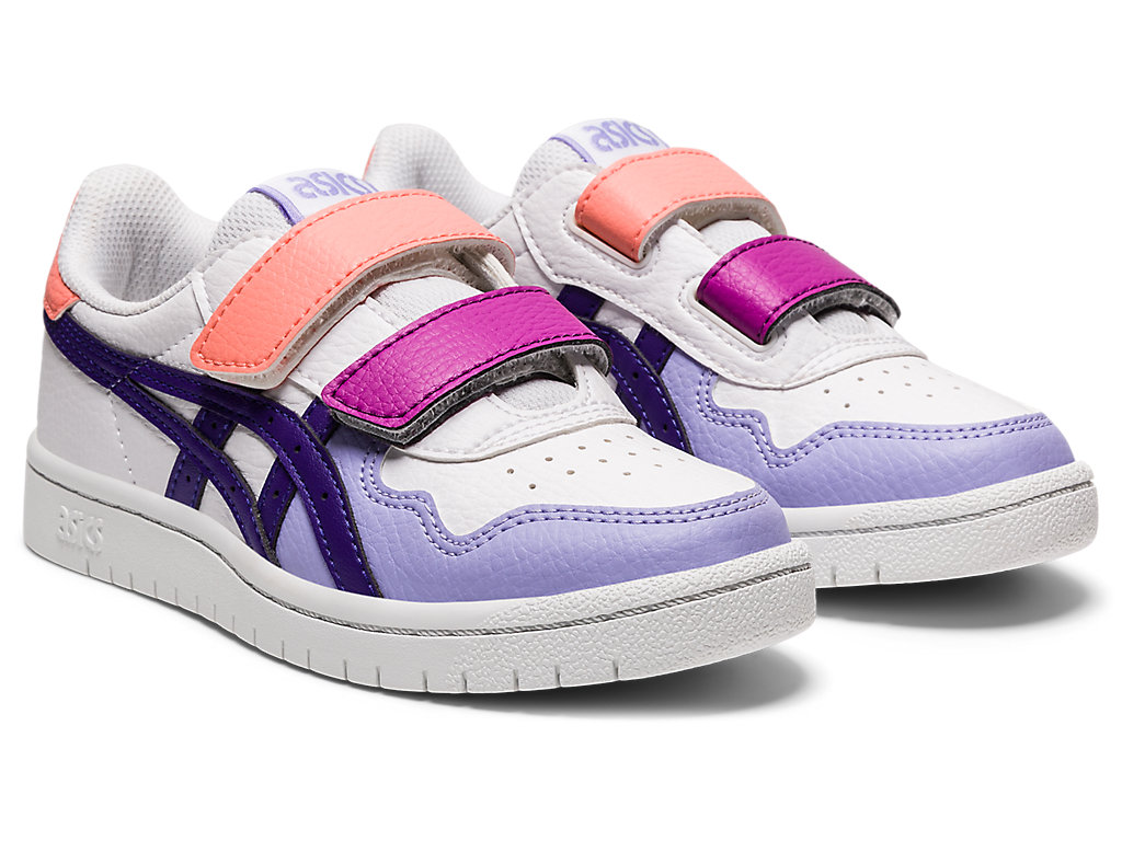 Sneakers Asics Japan S Pre-School Criança Branco Roxo | 3802-BJQSC