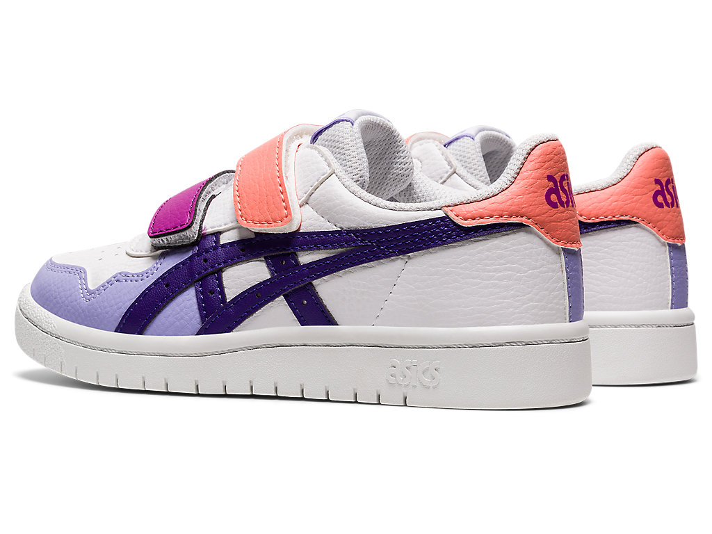 Sneakers Asics Japan S Pre-School Criança Branco Roxo | 3802-BJQSC