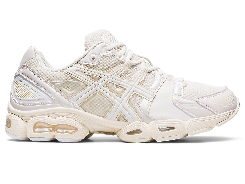 Sneakers Asics Jessica Gonsalves Gel-Nimbus 9 Feminino Creme Branco | 9682-RHDLU