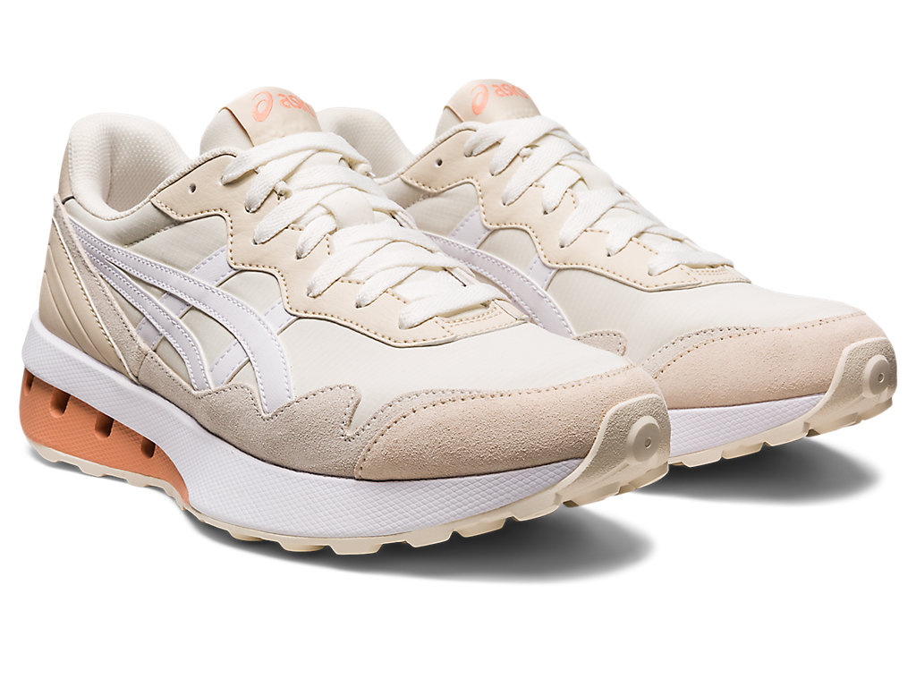 Sneakers Asics Jogger X81 Feminino Creme Branco | 2346-PZGIS