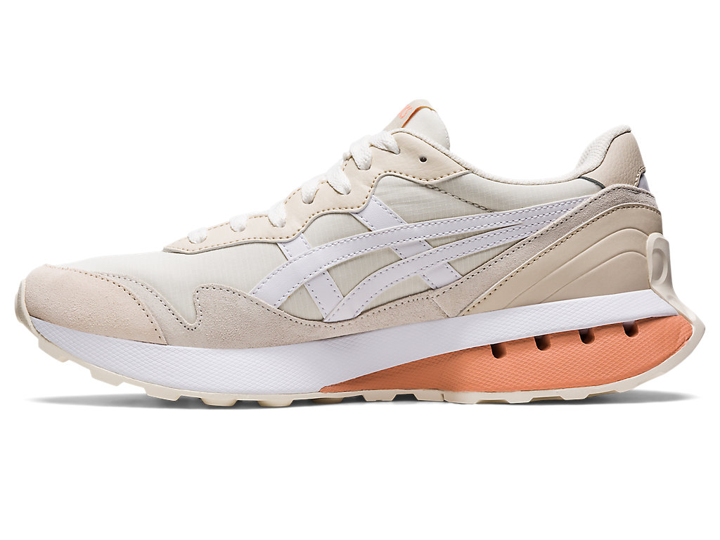 Sneakers Asics Jogger X81 Feminino Creme Branco | 2346-PZGIS