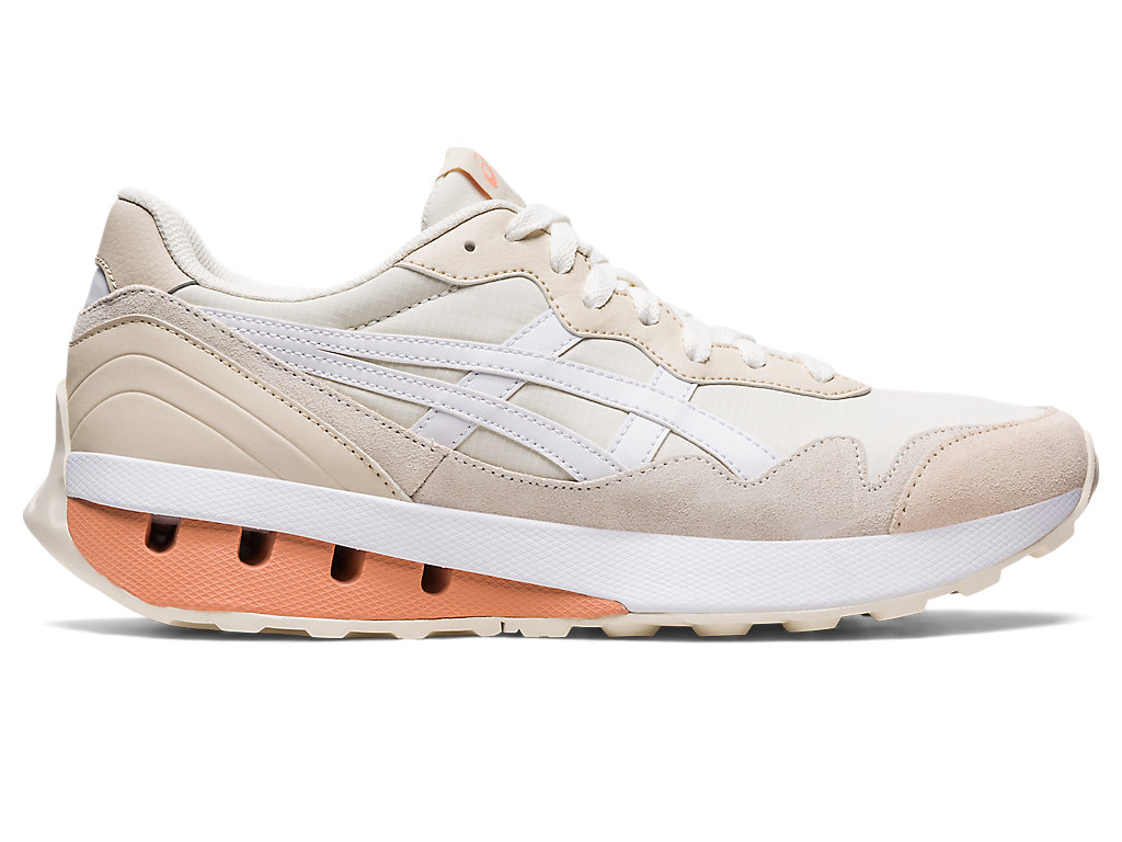 Sneakers Asics Jogger X81 Feminino Creme Branco | 2346-PZGIS