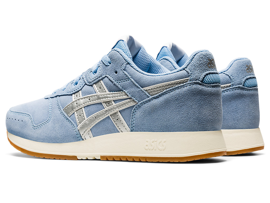 Sneakers Asics Lyte Classicos Feminino Azuis Prateadas | 8741-KBFYH