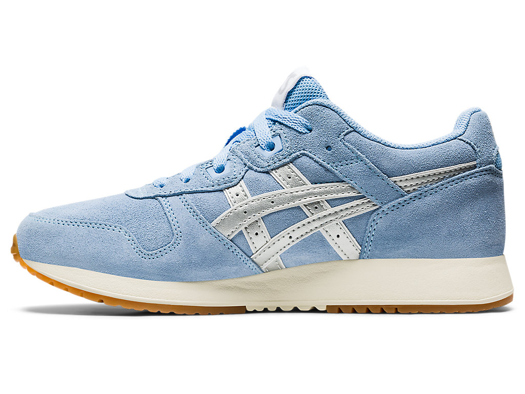 Sneakers Asics Lyte Classicos Feminino Azuis Prateadas | 8741-KBFYH