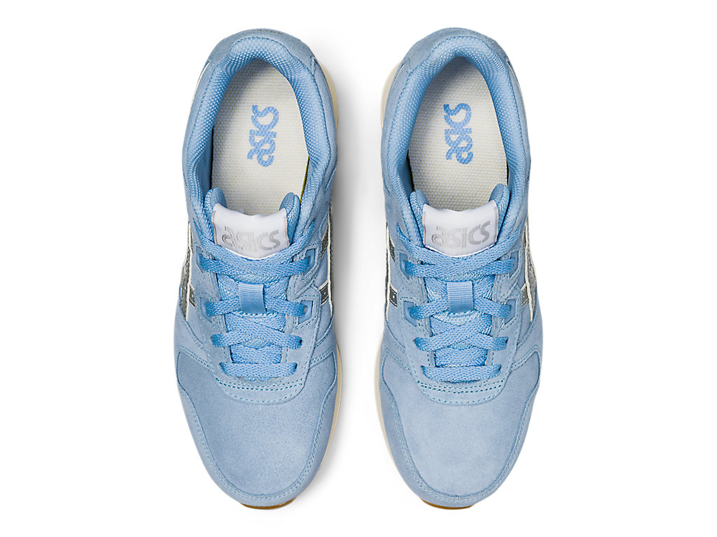 Sneakers Asics Lyte Classicos Feminino Azuis Prateadas | 8741-KBFYH