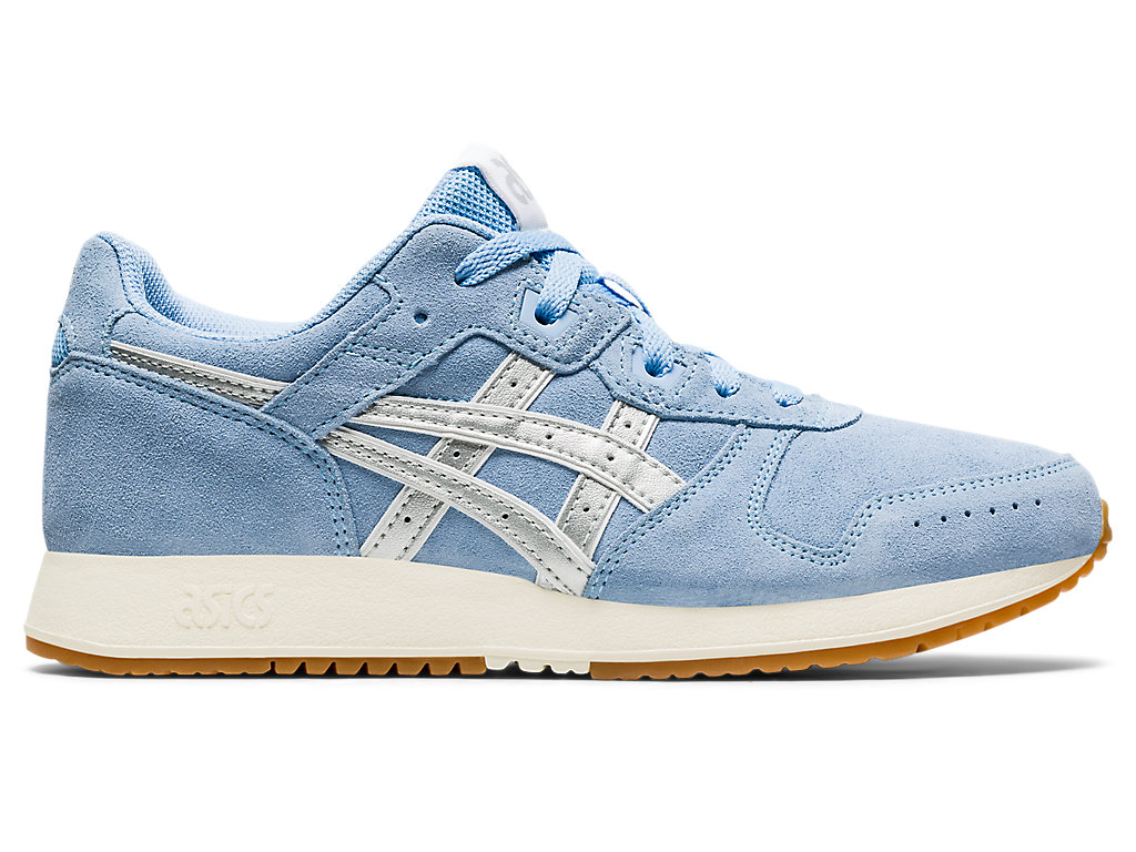 Sneakers Asics Lyte Classicos Feminino Azuis Prateadas | 8741-KBFYH