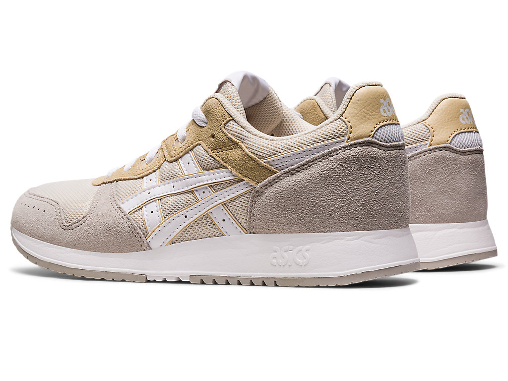 Sneakers Asics Lyte Classicos Feminino Bege Branco | 2146-GCWBI