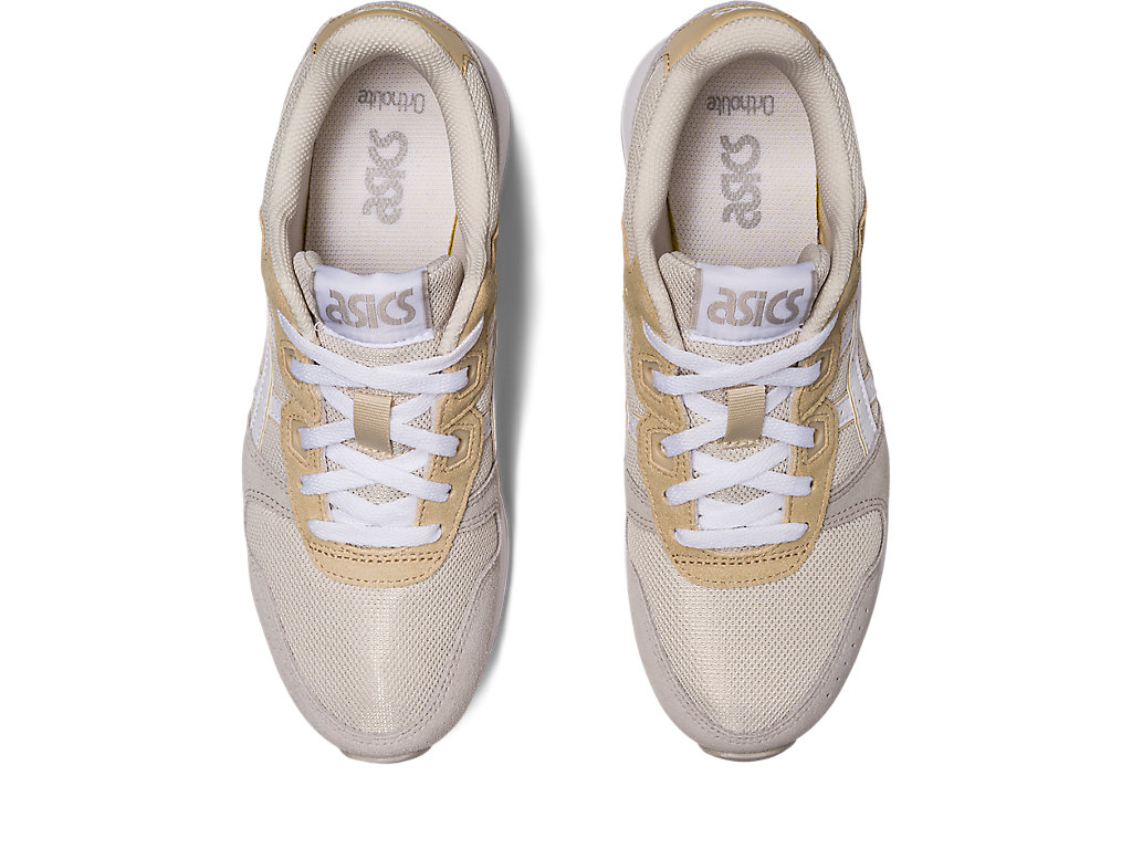 Sneakers Asics Lyte Classicos Feminino Bege Branco | 2146-GCWBI