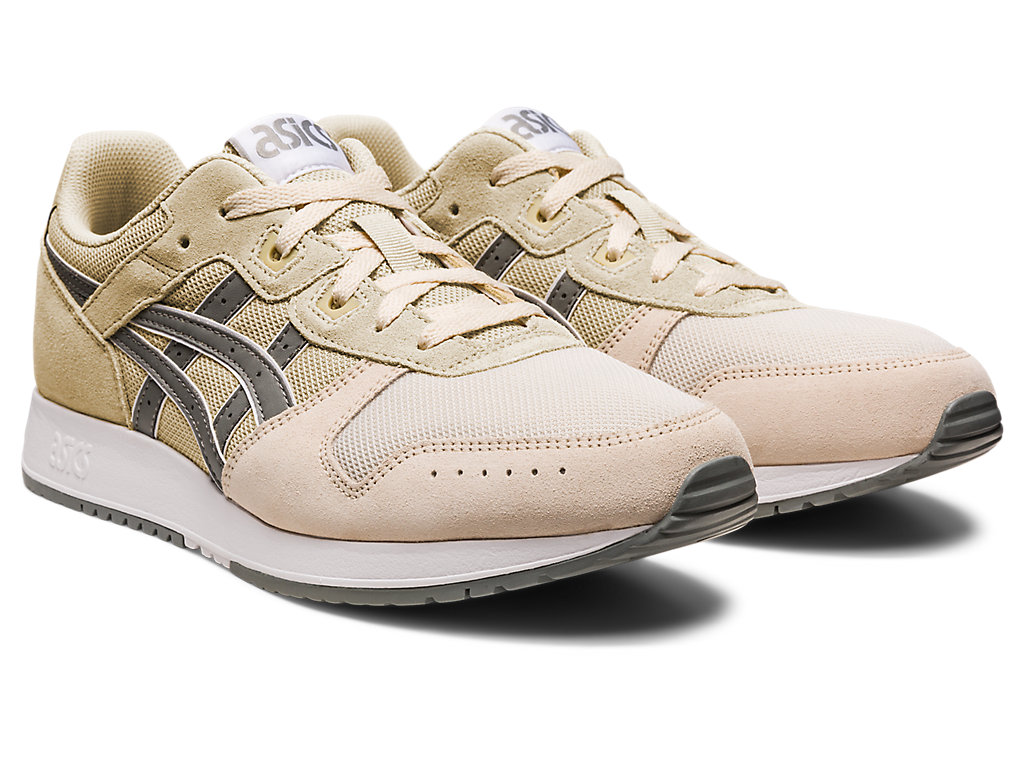 Sneakers Asics Lyte Classicos Feminino Bege Cinzentas | 5263-WNBEX