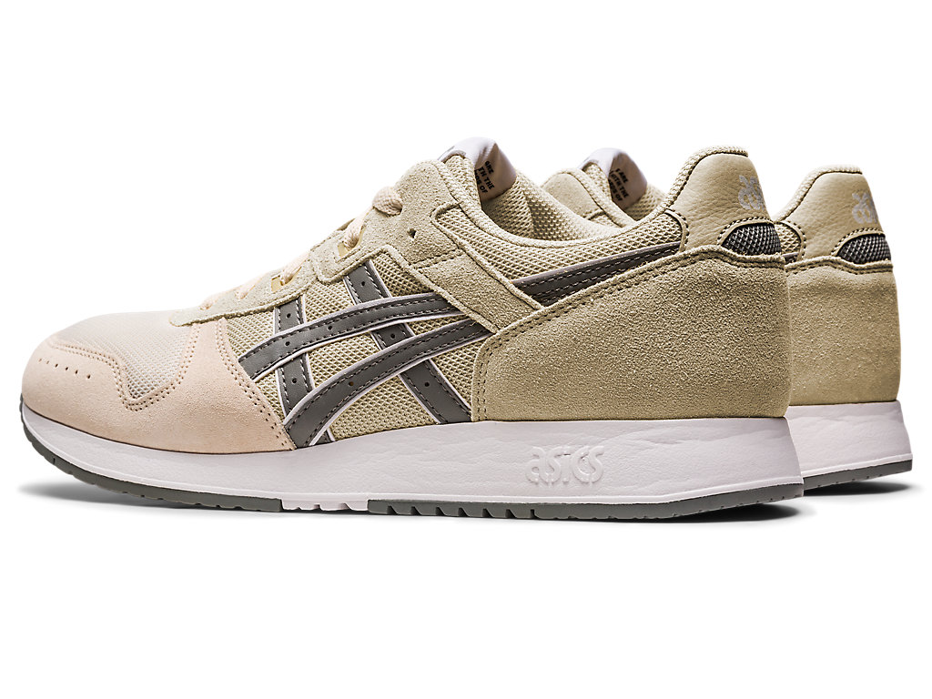 Sneakers Asics Lyte Classicos Feminino Bege Cinzentas | 5263-WNBEX